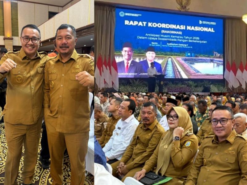 Bupati Kerinci Monadi menghadiri Rakornas Mitigasi Kekeringan 2026 di Jakarta