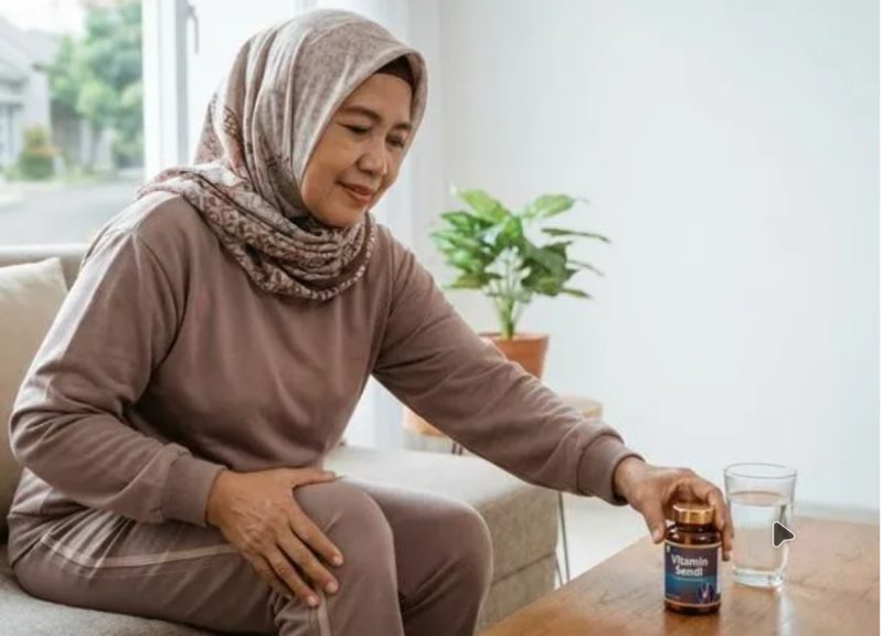 Asupan vitamin dan nutrisi membantu menjaga kekuatan dan kelenturan sendi lutut