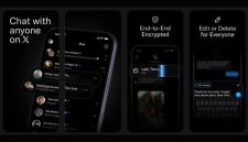 Tampilan aplikasi XChat di perangkat iOS yang menghadirkan layanan pesan instan terhubung langsung dengan platform X