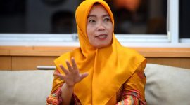 Nunuk Suryani memberikan keterangan terkait usulan formasi guru ASN untuk CASN 2026.