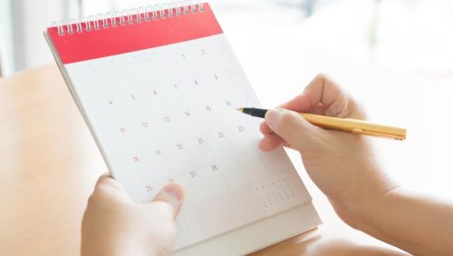 Ilustrasi kalender (Foto: Getty Images/iStockphoto/Photobuay)