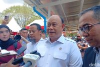 Foto: Kepala BGN Dadan Hindayana saat menghadiri U25 Leader Forum di Universitas Hasanuddin, Makassar, Selasa (28/4/2026). (Nurul Hidayah/detikSulsel)