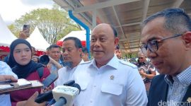 Foto: Kepala BGN Dadan Hindayana saat menghadiri U25 Leader Forum di Universitas Hasanuddin, Makassar, Selasa (28/4/2026). (Nurul Hidayah/detikSulsel)