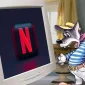 Ilustrasi Logo Netflix. ANTARA/Sizuka