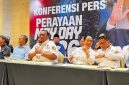 Foto: Presiden KSPSI Andi Gani Nena Wea saat memberikan keterangan pers terkait persiapan May Day 2026 di Jakarta (Ondang/detikcom)