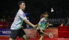 Pertandingan Indonesia vs Prancis di fase grup Thomas Cup 2026 yang berakhir dengan kekalahan tim Merah Putih.