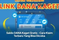 fitur DANA Kaget untuk menerima saldo gratis.