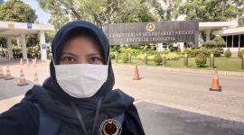 Sekretaris Jenderal DPP Aliansi PPPK Paruh Waktu Indonesia, Rini Antika, menyampaikan aspirasi terkait nasib PPPK paruh waktu tahun 2026.