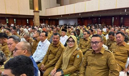 Wali Kota Sungai Penuh Alfin menghadiri rakor mitigasi kekeringan pertanian di Jakarta