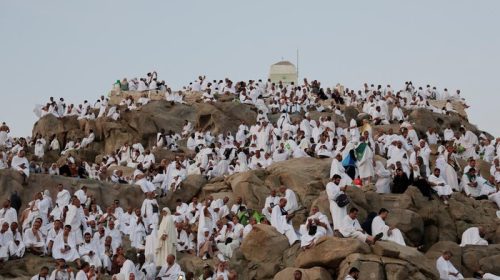Wukuf di Arafah (Foto: REUTERS/Khaled Abdullah)