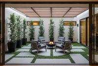 Model Inner Courtyard yang Kecil Tapi Bikin Rumah Terasa Luas (Gambar: Gemini AI)