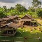 Ilustrasi Peternak merawat ayam Kampung Unggul Balitbangtan (KUB) di pekarangan rumah sebagai usaha produktif bagi pensiunan(Gemini AI)