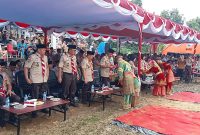 Bupati Monadi membuka Jambore Pramuka Kerinci 2026 di Siulak