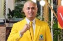 Depati Benny Wirsa Martalaga saat menghadiri kegiatan politik, mencuat sebagai figur kuat jelang Musda Partai Golkar Sungai Penuh.