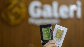 Pegadaian mempertahankan harga emas Antam pada perdagangan Minggu, 24 Mei 2026.
