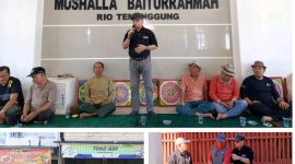 Pemotongan hewan kurban Idul Adha di Mushollah Baiturrahmah ( 28/5/2026)