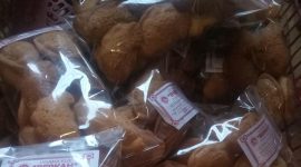 Kue bolu tradisional Kue Berkah favorit masyarakat Sungai Penuh dan Kerinci. ( Foto ist)