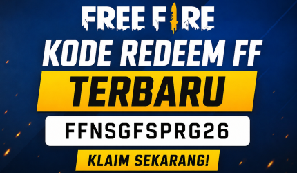 Kode redeem Free Fire terbaru 10 Mei 2026 resmi Garena