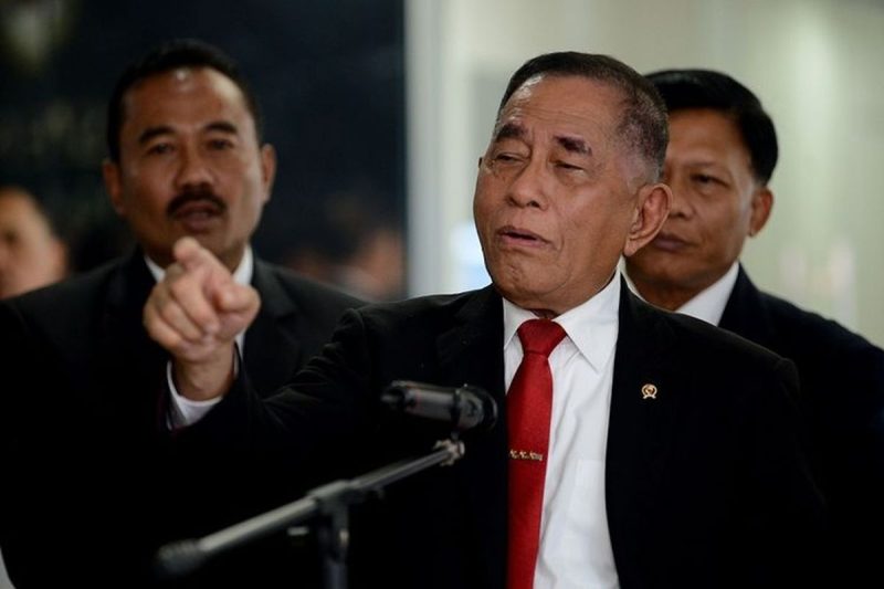 Menteri Pertahanan Ryamizard Ryacudu ( Foto ANTARA)