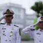 Sejumlah taruna mengikuti kegiatan baris-berbaris di sekolah kedinasan sebagai bagian dari pendidikan disiplin dan kepemimpinan.