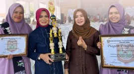 Perempuan Kerinci menghadiri dan berpartisipasi dalam Peringatan Hari Kartini ke-148 di Jambi.