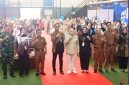 Asisten II Setda Kota Sungai Penuh menghadiri PKU Akbar PNM Mekaar di DEJ Convention Hall, Selasa (05/05/2026), untuk mendorong penguatan UMKM.