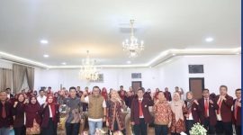 Wali Kota Alfin menghadiri Musda VI PPNI Sungai Penuh, Kamis (14/5/2026)