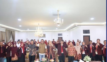 Wali Kota Alfin menghadiri Musda VI PPNI Kota Sungai Penuh pada Kamis (14/5/2026).