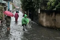 Ilustrasi banjir Jakarta Sumber : VIVA