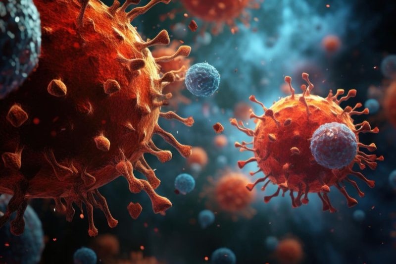 Ilustrasi virus ebola. (Freepik/rorozoa)