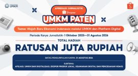 Kementerian UMKM dan Shopee Indonesia kembali menggelar Ajang Apresiasi Jurnalistik Shopee UMKM PATEN 2026(Dok. Shopee)
