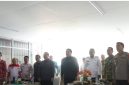 Wali Kota Sungai Penuh Alfin mengikuti peresmian nasional Kopdes Merah Putih secara virtual di Desa Aur Duri, Kecamatan Pondok Tinggi, Sabtu (16/5/2026).