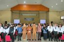 Peserta Latsar CPNS Pemkot Sungai Penuh mengikuti pembinaan ASN BerAKHLAK.