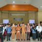 Peserta Latsar CPNS Pemkot Sungai Penuh mengikuti pembinaan ASN BerAKHLAK.