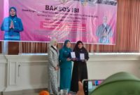 Sri Kartini Alfin menghadiri HUT IBI ke-75 di RS Melati Kota Sungai Penuh, Selasa (19/5/2026).