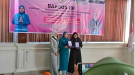 Sri Kartini Alfin menghadiri HUT IBI ke-75 di RS Melati Kota Sungai Penuh, Selasa (19/5/2026).