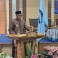 Azhar Hamzah membuka diskusi usulan fly over Jambi–Sumbar di Sungai Penuh. ( Foto Humas Pemkot)