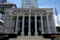 Foto Gedung MK: (Ari Saputra/detikcom)