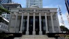 Foto Gedung MK: (Ari Saputra/detikcom)