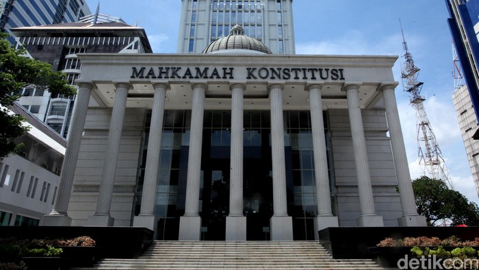 Foto Gedung MK: (Ari Saputra/detikcom)