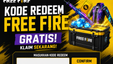 Ilustrasi Poster Free Fire bertema kode redeem gratis ( Foto AI)