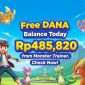 Ilustrasi permainan game di ponsel dengan konsep mengumpulkan koin dan menghindari rintangan.  ( foto ist)