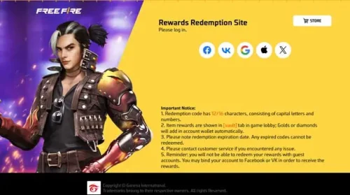 Skin Gintama Free Fire dari kode redeem Mei 2026 dengan desain eksklusif dan detail visual keren.