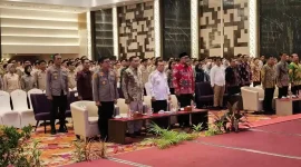 Gubernur Jambi Al Haris menegaskan penguatan pelaksanaan Program Makan Bergizi Gratis (MBG) dengan 205 SPPG yang telah beroperasi dalam Rapat Konsolidasi di BW Luxury Hotel, Sabtu (2/5/2026).