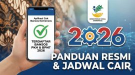 Penyaluran bantuan sosial PKH, BPNT, dan PIP oleh pemerintah kepada masyarakat penerima manfaat pada Mei 2026