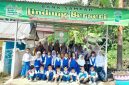 Siswa TK belajar pengelolaan sampah di Bank Sampah Lindung Berseri, Desa Talang Lindung. ( foto ist)