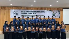 Prosesi pelantikan dan pengangkatan 24 PNS Formasi 2024 di IAIN Kerinci yang berlangsung secara hybrid dan terhubung dengan pelantikan nasional Kementerian Agama RI.