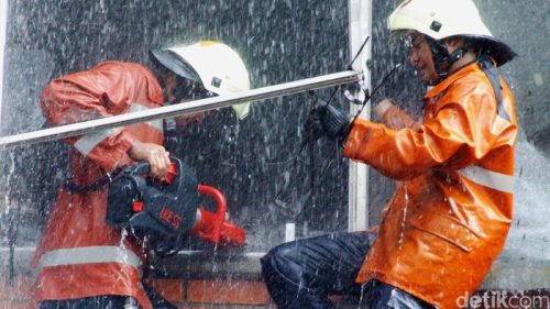 Ilustrasi pemadam kebakaran (Foto: dikhy sasra/detikcom)