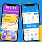 Ilustrasi bermain game penghasil saldo DANA melalui HP smartphone.