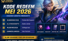 Kode Redeem Mobile Legends Mei 2026 Hadir Resmi